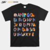 Preschool Teacher Back To School Alphabet T-Shirt