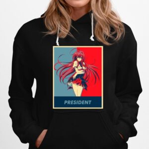 President Rias Gremory Classic Hope Art High School Dxd Hoodie