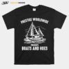 Prestige Worldwide Presents Boats And Hoes Funny Cool T-Shirt