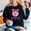 Pretty Corgi Sugar Paws For The Cure Sweater