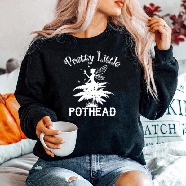 Pretty Little Pothead Fairy Weed Sweater