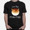 Pretty Puffer Fish One Bad Mother Puffer Pun Funny Ocean T-Shirt