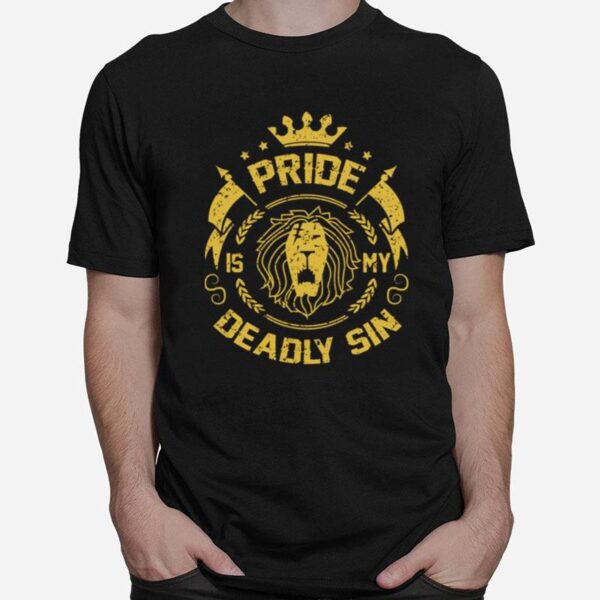 Pride Logo Design Seven Deadly Sins T-Shirt