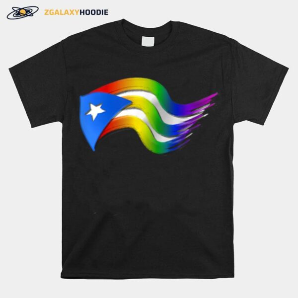 Pride Puertorican Pride Flag T-Shirt