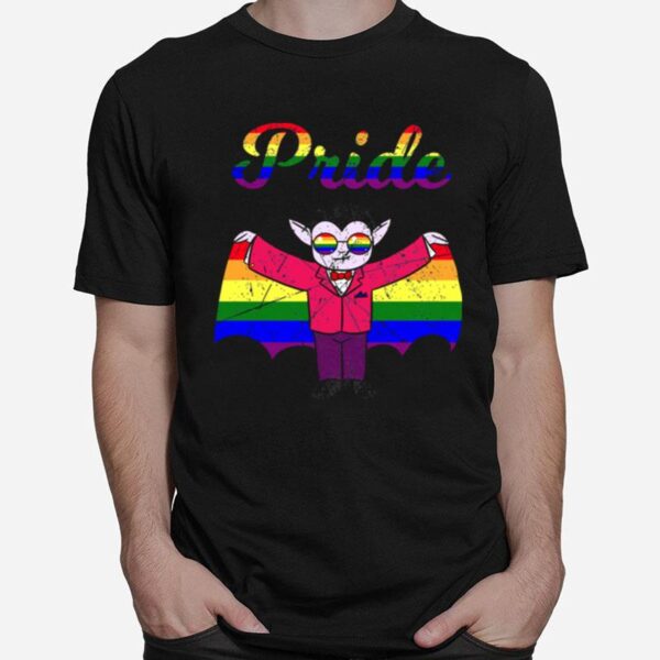 Pride Vampires Rainbow Lgbt Halloween T-Shirt