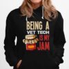 Pride Vet Tech Jam Veterinary Technician Hoodie