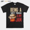 Pride Vet Tech Jam Veterinary Technician T-Shirt