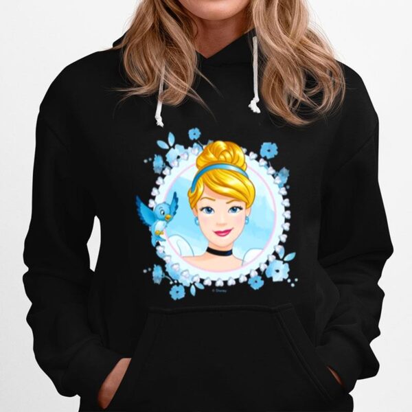 Princess And Blue Bird Cinderella Hoodie