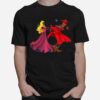 Princess Aurora And Forest Animals Sleeping Beauty T-Shirt