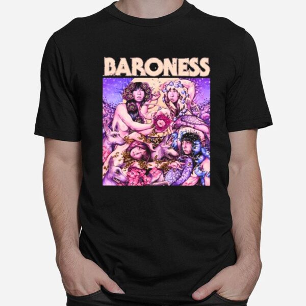 Princess Mermaid Hypebeast Band Design Baroness T-Shirt