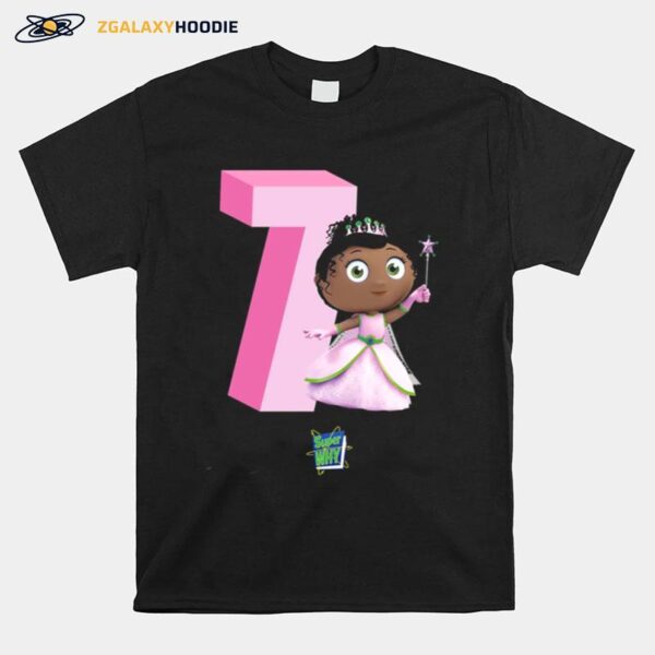 Princess Presto Number Seven Super Why T-Shirt