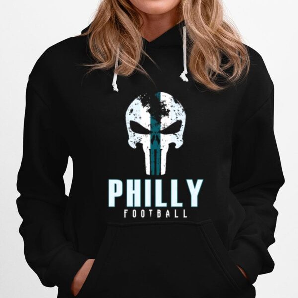 Pro Football Grunge Philadelphia Eagles Hoodie