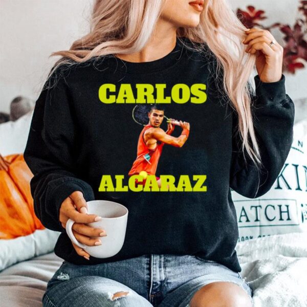 Pro Tennis Player Carlos Alcaraz Sweater