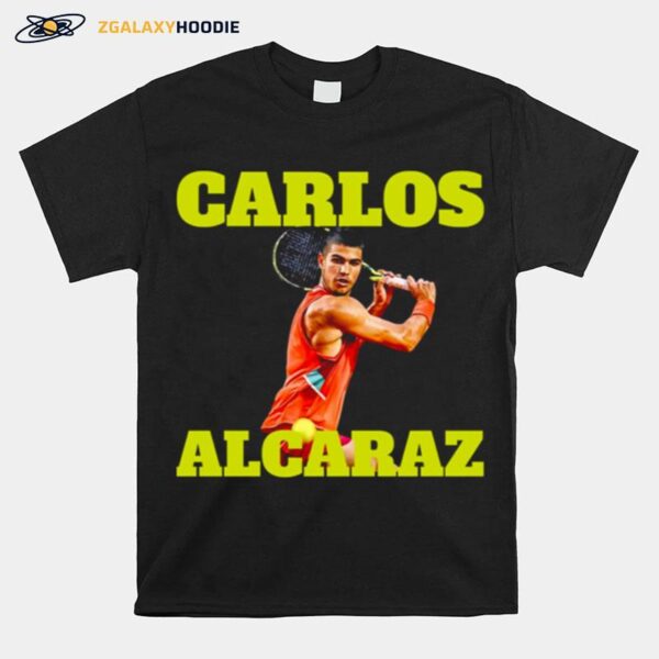 Pro Tennis Player Carlos Alcaraz T-Shirt