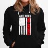 Pro Trump 2024 Election Anti Biden Flag Usa American Hoodie