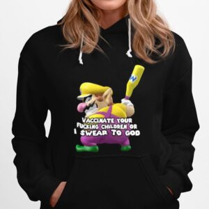 Pro Vaccination Wario Hoodie