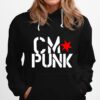 Pro Wrestler Cm Punk Aew World Champion Hoodie