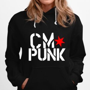 Pro Wrestler Cm Punk Aew World Champion Hoodie