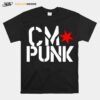 Pro Wrestler Cm Punk Aew World Champion T-Shirt