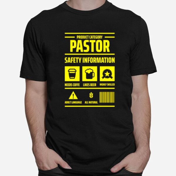 Product Category Pastor T-Shirt