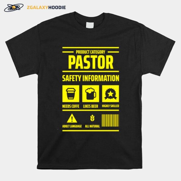 Product Category Pastor T-Shirt