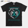 Products In Memory Of Sister Wings Ovarian Cancer Awareness T-Shirt