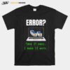 Programmer Developer Math Science Coding It Computer Technic T-Shirt