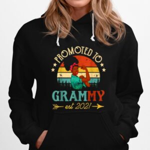 Promoted To Grammy Est 2022 Strong Women Vintage Hoodie