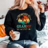 Promoted To Grammy Est 2022 Strong Women Vintage Sweater