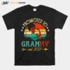 Promoted To Grammy Est 2022 Strong Women Vintage T-Shirt