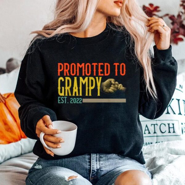 Promoted To Grampy 2022 Sweater