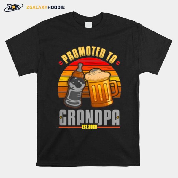 Promoted To Grandpa T-Shirt