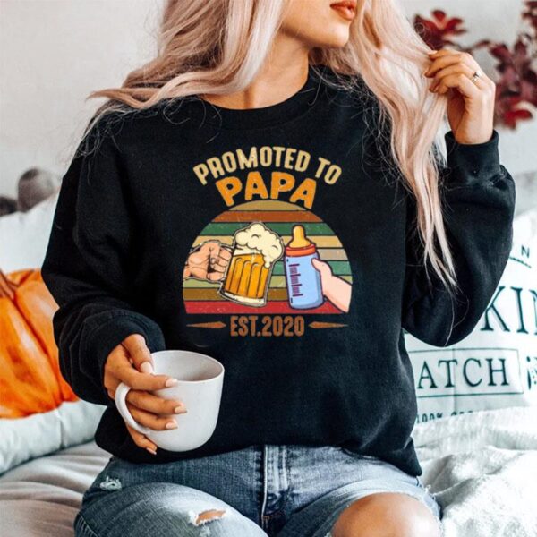 Promoted To Papa Sweater