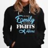 Prostate Cancer Fight Cancer Ribbon Hoodie