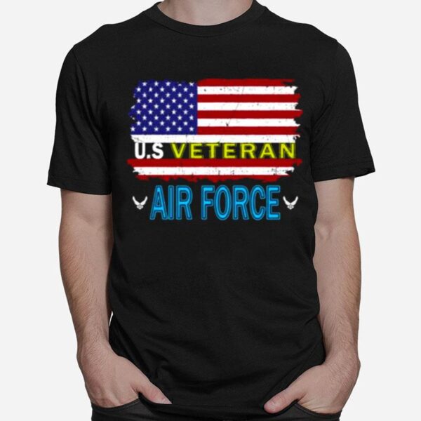 Proud Air Force Veteran Us Air Force Veteran Us Veterans Day T-Shirt