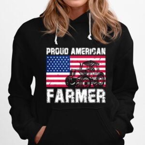 Proud American Farmer Flag Hoodie