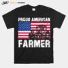 Proud American Farmer Flag T-Shirt