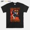 Proud American Flag I Took A Dna Test God Is My Father Veterans Are My Brothers T-Shirt