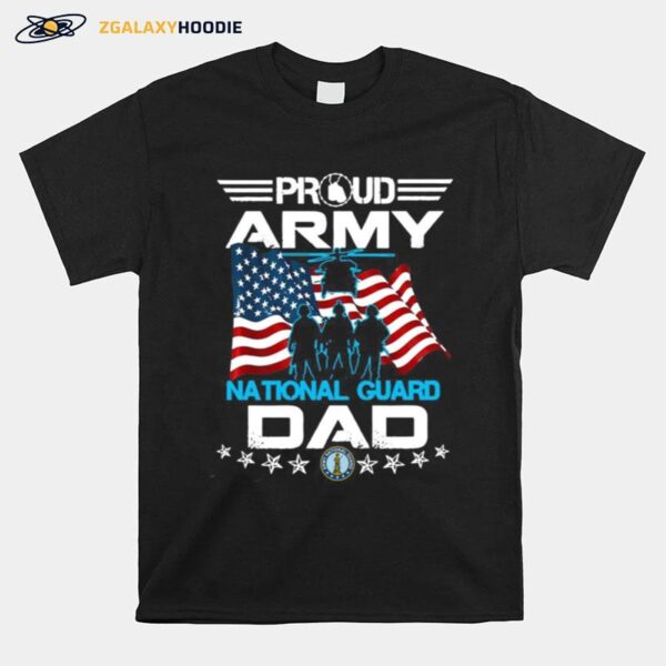 Proud Army National Guard Dad T-Shirt