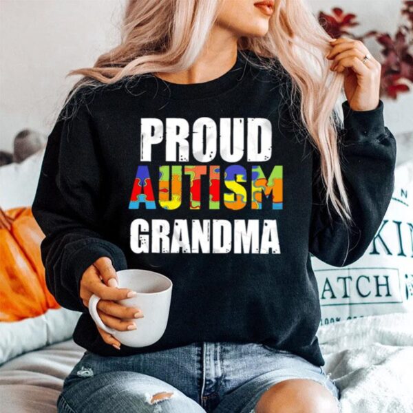 Proud Autism Grandma Sweater