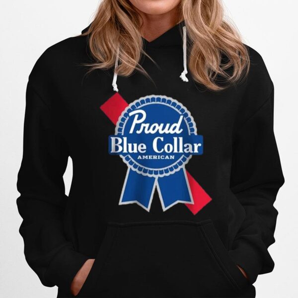 Proud Blue Collar American Hoodie