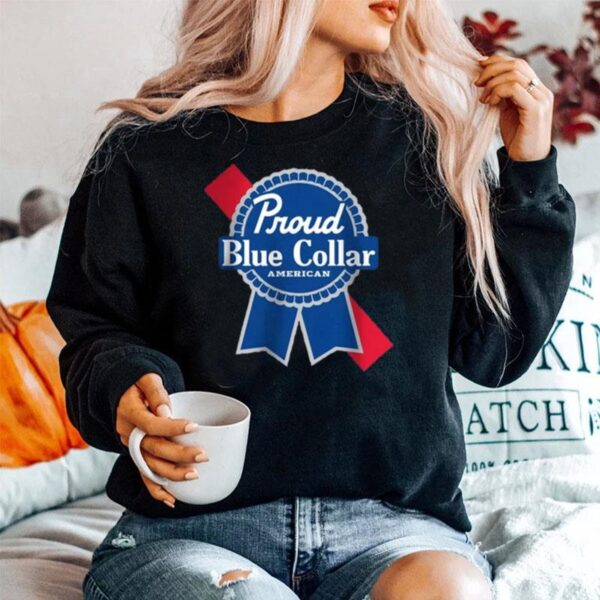 Proud Blue Collar American Sweater