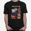 Proud Chef American Flag Love Chef Job T-Shirt