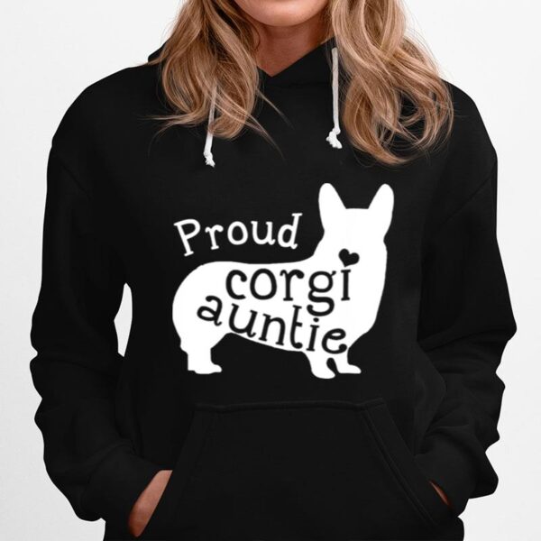 Proud Corgi Auntie Hoodie