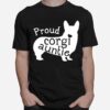 Proud Corgi Auntie T-Shirt