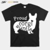 Proud Corgi Auntie T-Shirt