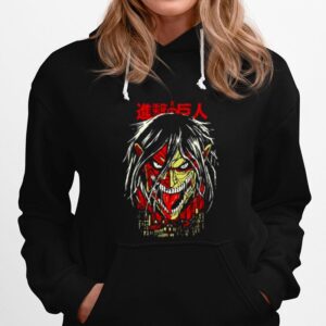 Scary Design Eren Yeager Attack On Titan Hoodie