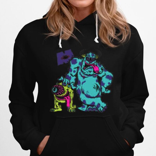 Scary Friends Monsters Inc Cartoon Pixar Hoodie