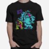 Scary Friends Monsters Inc Cartoon Pixar T-Shirt