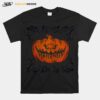 Scary Night Pumpkin Face T-Shirt